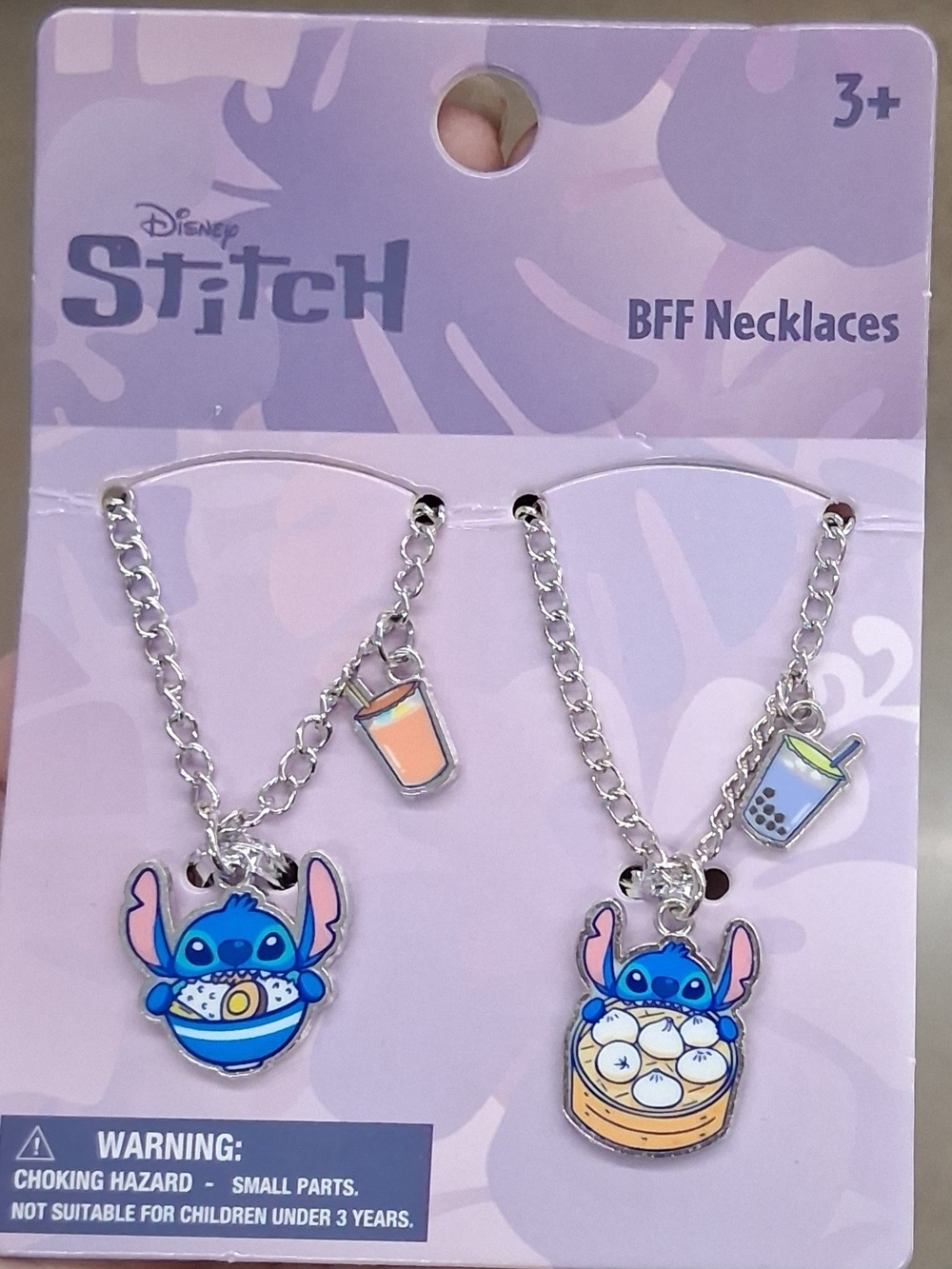 New Disney Stitch BFF Necklace Set